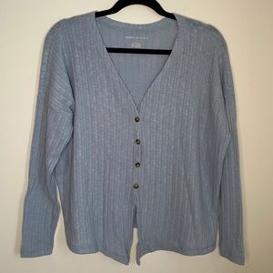 [🪐] baby blue cardigan ♡ s